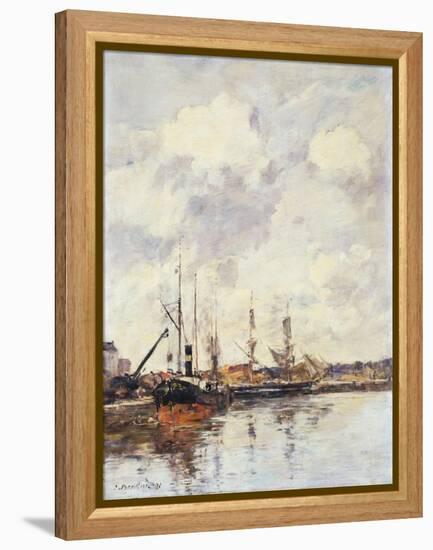 The Basin, 1891-Eugene Louis Boudin-Framed Premier Image Canvas