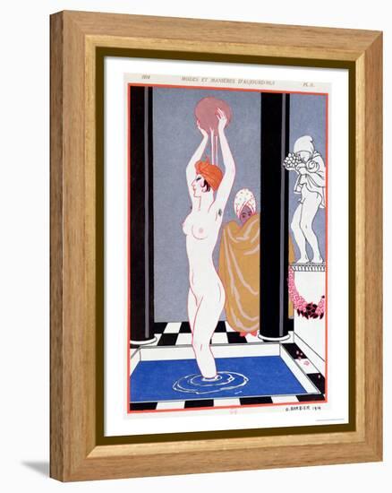 The Basin, 1914-Georges Barbier-Framed Premier Image Canvas