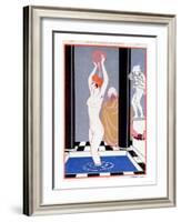 The Basin, 1914-Georges Barbier-Framed Giclee Print