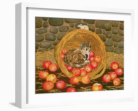 The Basket-Mouse-Ditz-Framed Giclee Print