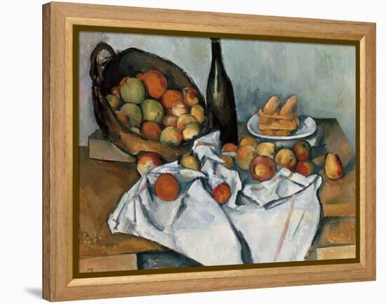 The Basket of Apples, c. 1893-Paul Cézanne-Framed Premier Image Canvas