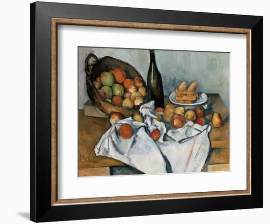 The Basket of Apples, c. 1893-Paul Cézanne-Framed Giclee Print