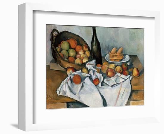 The Basket of Apples, c. 1893-Paul Cézanne-Framed Giclee Print