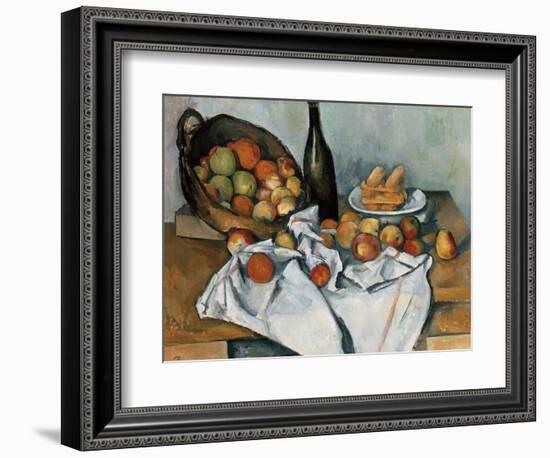 The Basket of Apples, c. 1893-Paul Cézanne-Framed Giclee Print