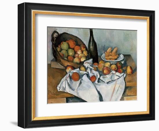 The Basket of Apples, c. 1893-Paul Cézanne-Framed Giclee Print