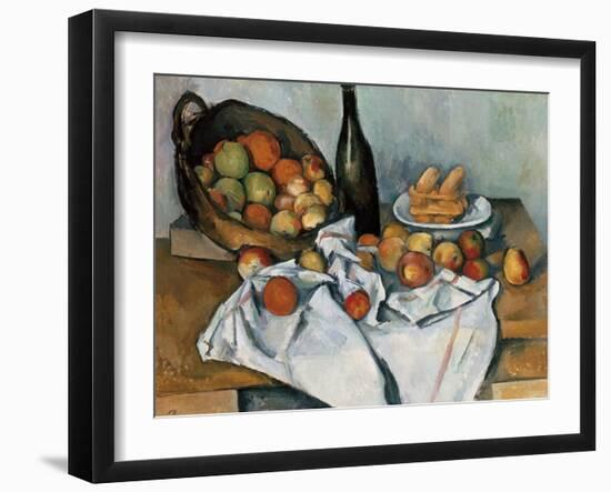 The Basket of Apples, c. 1893-Paul Cézanne-Framed Giclee Print