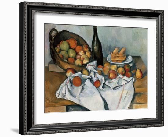 The Basket of Apples, c. 1893-Paul Cézanne-Framed Giclee Print