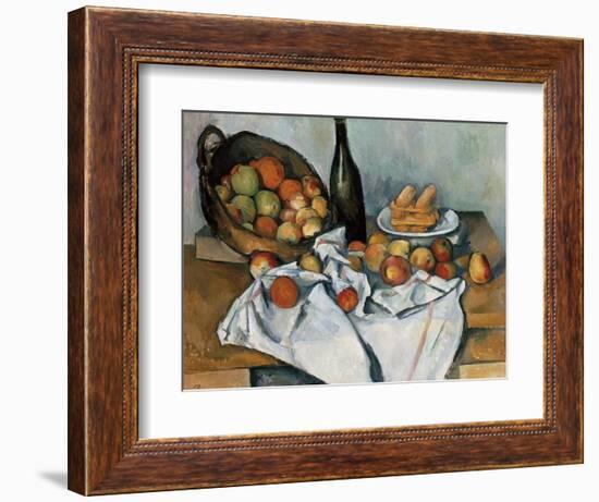The Basket of Apples, c. 1893-Paul Cézanne-Framed Premium Giclee Print