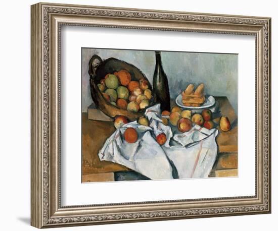 The Basket of Apples, c. 1893-Paul Cézanne-Framed Giclee Print