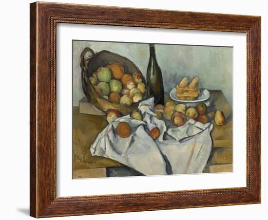 The Basket of Apples, c.1893-Paul Cezanne-Framed Giclee Print