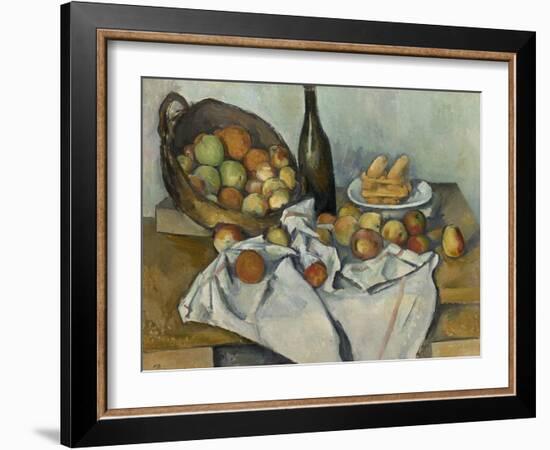 The Basket of Apples, c.1893-Paul Cezanne-Framed Giclee Print