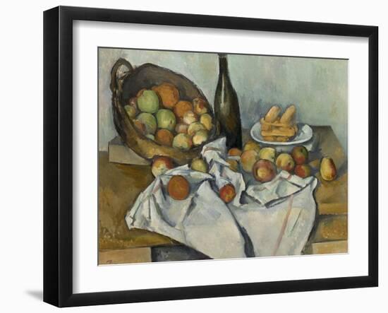 The Basket of Apples, c.1893-Paul Cezanne-Framed Giclee Print