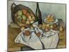 The Basket of Apples, c.1893-Paul Cezanne-Mounted Giclee Print