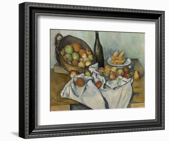 The Basket of Apples, c.1893-Paul Cezanne-Framed Premium Giclee Print