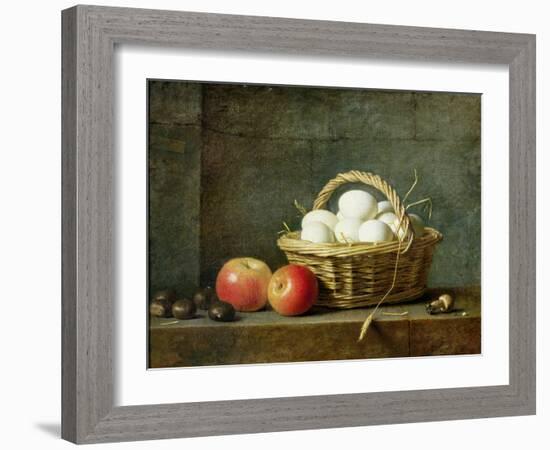 The Basket of Eggs, 1788-Henri Roland De La Porte-Framed Giclee Print