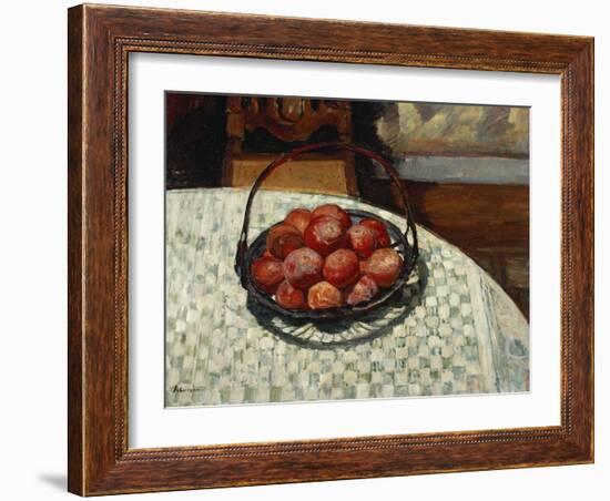 The Basket of Fruit; Le Corbeille De Fruit-Henri Lebasque-Framed Giclee Print