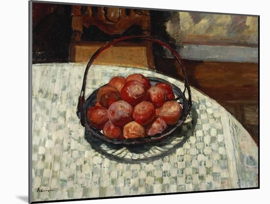 The Basket of Fruit; Le Corbeille De Fruit-Henri Lebasque-Mounted Giclee Print