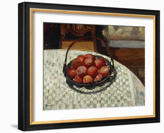 The Basket of Fruit; Le Corbeille De Fruit-Henri Lebasque-Framed Giclee Print