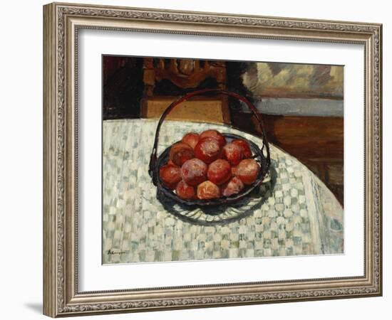 The Basket of Fruit-Henri Lebasque-Framed Giclee Print