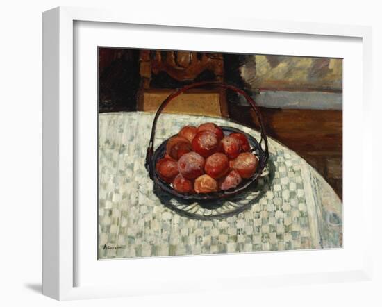 The Basket of Fruit-Henri Lebasque-Framed Giclee Print