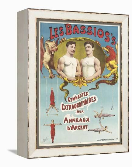 The Bassio's Extraordinary Gymnasts to Silver Rings-null-Framed Premier Image Canvas