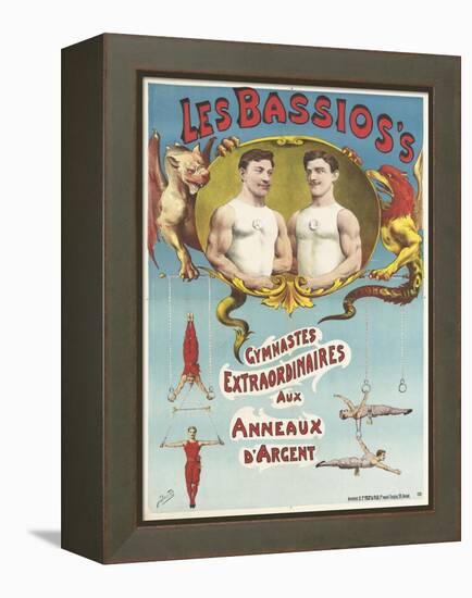 The Bassio's Extraordinary Gymnasts to Silver Rings-null-Framed Premier Image Canvas