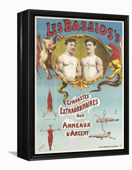 The Bassio's Extraordinary Gymnasts to Silver Rings-null-Framed Premier Image Canvas