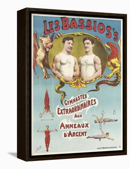 The Bassio's Extraordinary Gymnasts to Silver Rings-null-Framed Premier Image Canvas