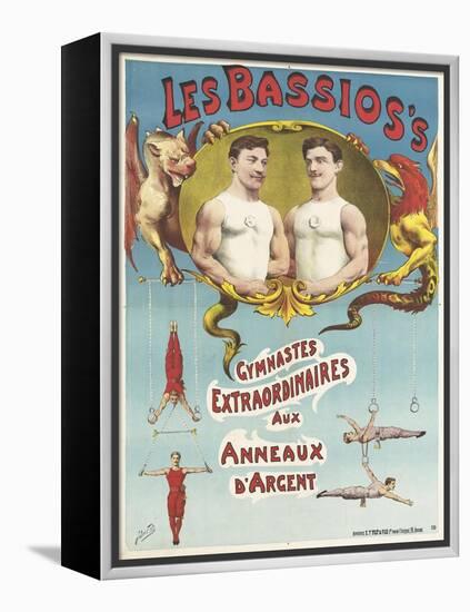 The Bassio's Extraordinary Gymnasts to Silver Rings-null-Framed Premier Image Canvas