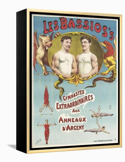 The Bassio's Extraordinary Gymnasts to Silver Rings-null-Framed Premier Image Canvas