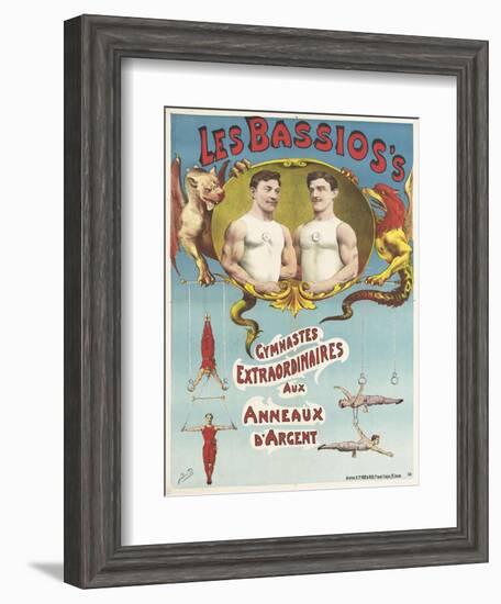 The Bassio's Extraordinary Gymnasts to Silver Rings-null-Framed Giclee Print