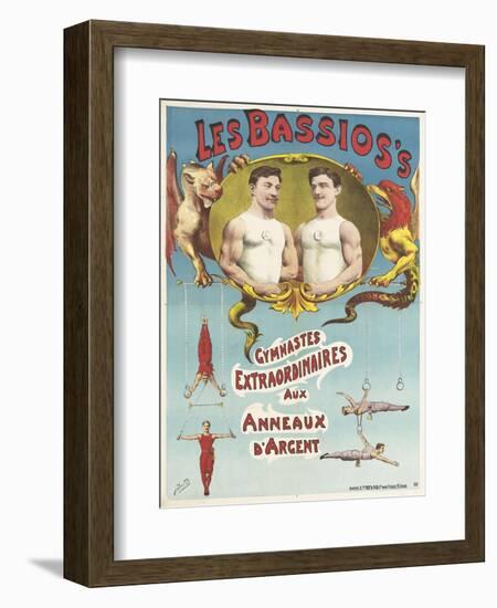 The Bassio's Extraordinary Gymnasts to Silver Rings-null-Framed Giclee Print