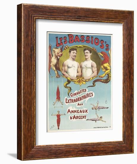 The Bassio's Extraordinary Gymnasts to Silver Rings-null-Framed Giclee Print