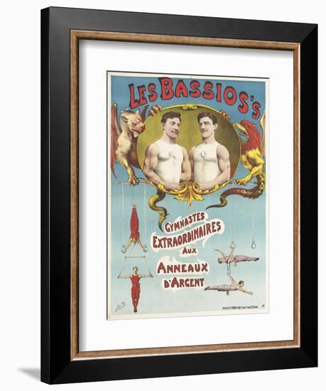 The Bassio's Extraordinary Gymnasts to Silver Rings-null-Framed Giclee Print