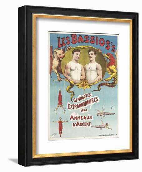 The Bassio's Extraordinary Gymnasts to Silver Rings-null-Framed Giclee Print