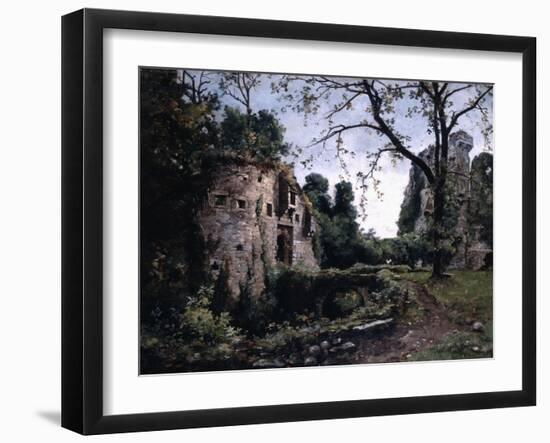 The Bastion of the Elms, 1884-Emmanuel Lansyer-Framed Giclee Print