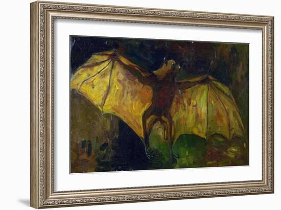 The Bat Par Gogh, Vincent, Van (1853-1890). Oil on Canvas, Size : 41,5X79, 1884, Van Gogh Museum, A-Vincent van Gogh-Framed Giclee Print