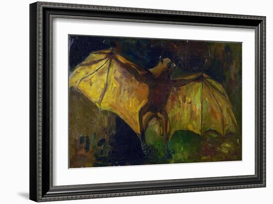 The Bat Par Gogh, Vincent, Van (1853-1890). Oil on Canvas, Size : 41,5X79, 1884, Van Gogh Museum, A-Vincent van Gogh-Framed Giclee Print