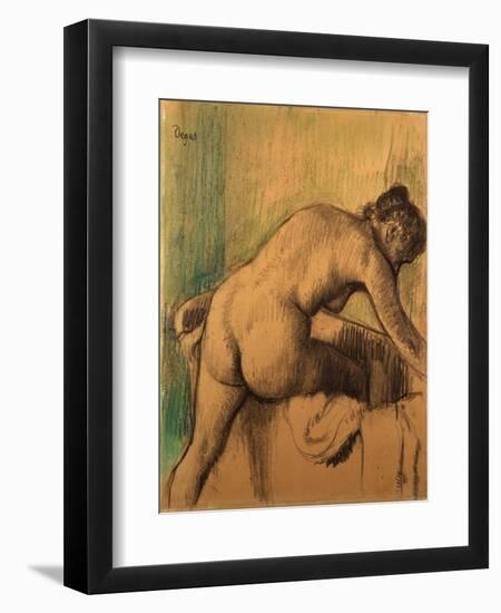 The Bath, 1883-Edgar Degas-Framed Giclee Print