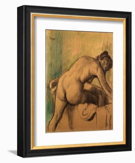 The Bath, 1883-Edgar Degas-Framed Giclee Print