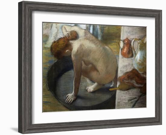 The Bath, 1886-Edgar Degas-Framed Giclee Print