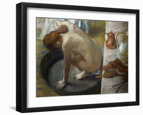 The Bath, 1886-Edgar Degas-Framed Giclee Print