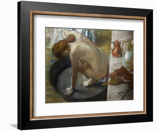 The Bath, 1886-Edgar Degas-Framed Giclee Print