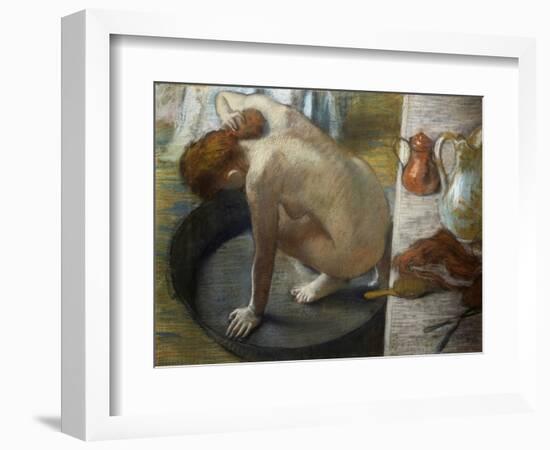 The Bath, 1886-Edgar Degas-Framed Giclee Print