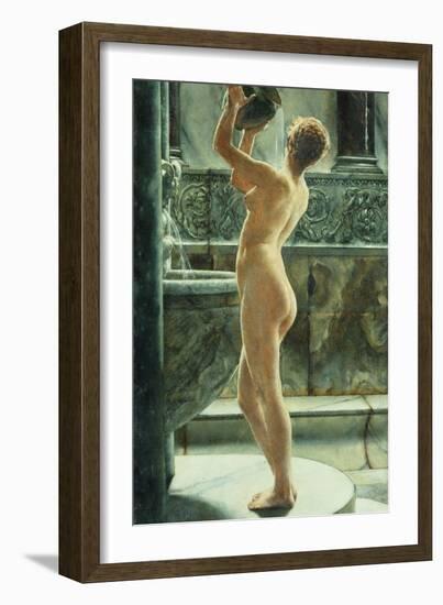 The Bath, 1890-John Reinhard Weguelin-Framed Giclee Print