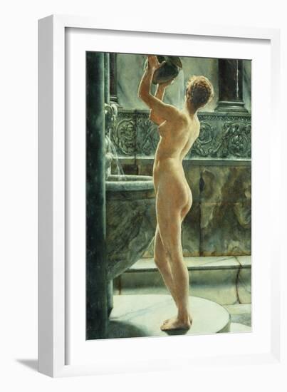 The Bath, 1890-John Reinhard Weguelin-Framed Giclee Print