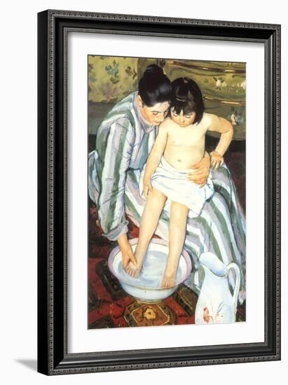 The Bath, 1891-Mary Cassatt-Framed Giclee Print