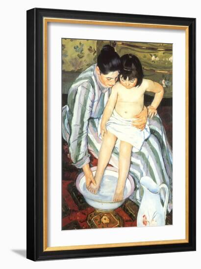 The Bath, 1891-Mary Cassatt-Framed Giclee Print