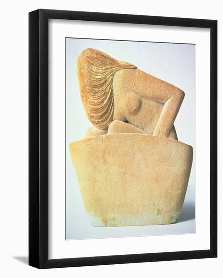 The Bath, 1920-Eric Gill-Framed Giclee Print