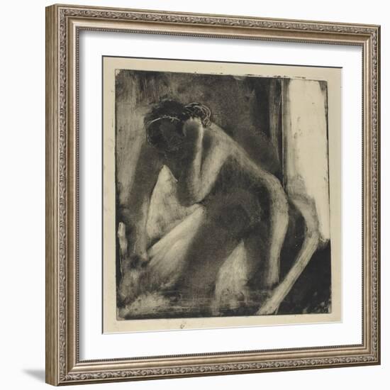 The Bath, c.1882-Edgar Degas-Framed Giclee Print